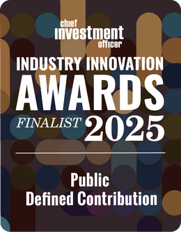 Logo: 2025 CHIEF INVESTMENT OFFICER Asset Owner Finalist: Public DC