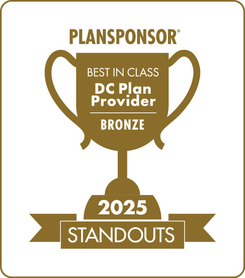 Logo: 2025 PLANSPONSOR Best in Class DC Plan Provider Standouts _ Bronze: Generic