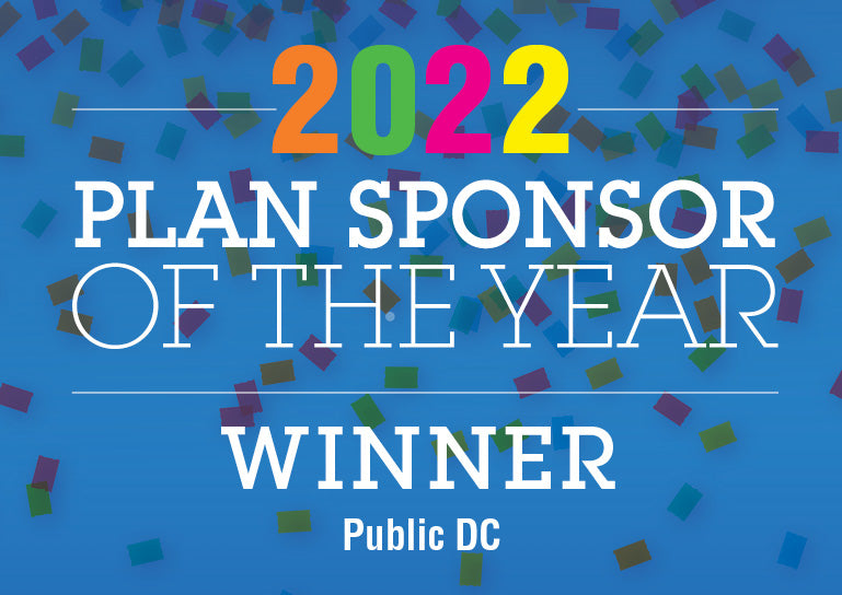 Logo: 2022 PSOY Winner_ Public Defined Contribution (DC)