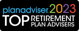 Logo: 2023 PLANADVISER Top Retirement Plan Advisers