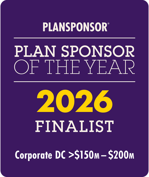 Logo: 2026 PLANSPONSOR Plan Sponsor Of Year - Corporate DC $150M-$200M