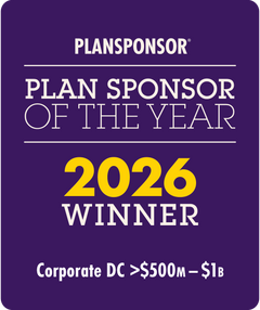 Logo: 2026 PLANSPONSOR Plan Sponsor Of Year_ Corporate DC >$500M-$1B