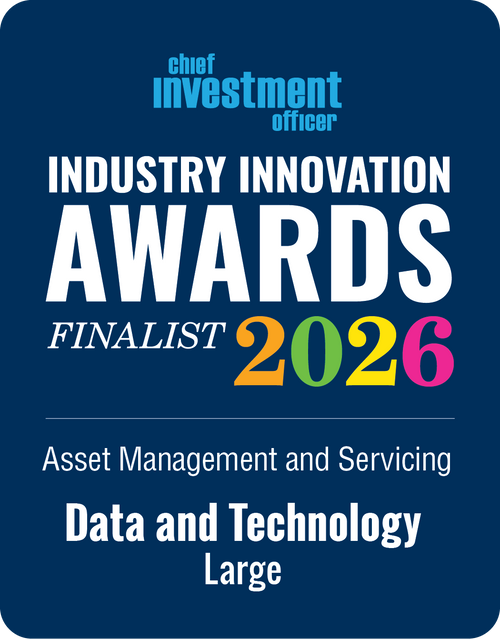 Logo: 2026 CHIEF INVESTMENT OFFICER Asset Management & Servicing: Data & Technology - Large