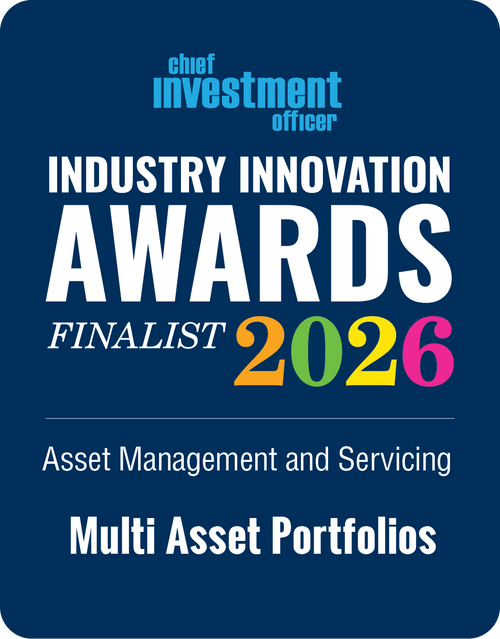Logo: 2026 CHIEF INVESTMENT OFFICER Asset Management & Servicing: Multi Asset Portfolios Desk Plaque