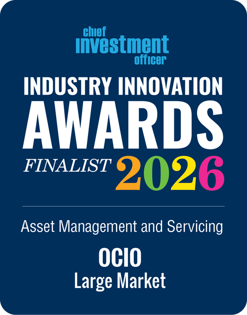 Logo: 2026 CHIEF INVESTMENT OFFICER Asset Management & Servicing: OCIO - Large Market