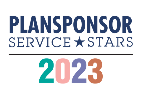 Logo: 2023 PLANSPONSOR Service Star