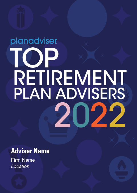 LOGO: Plaque 2022 PLANADVISER Top Retirement Plan Advisers