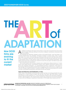 2020 DCIO Survey