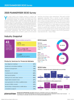 2020 DCIO Survey