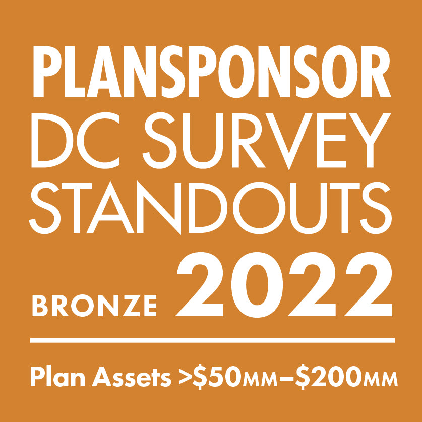 Logo: 2022 PLANSPONSOR DC Standout_ Bronze: Plan Assets >$50MM–$200MM
