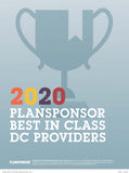 2020 PLANSPONSOR Best in Class DC Providers Survey